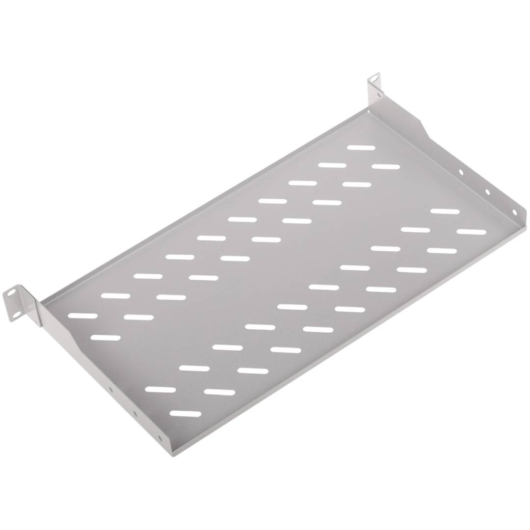 Vassoio di fissaggio frontale 1U e profondità 250 mm bianco