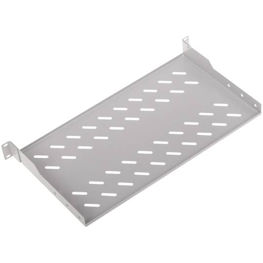 Vassoio di fissaggio frontale 1U e profondità 250 mm bianco
