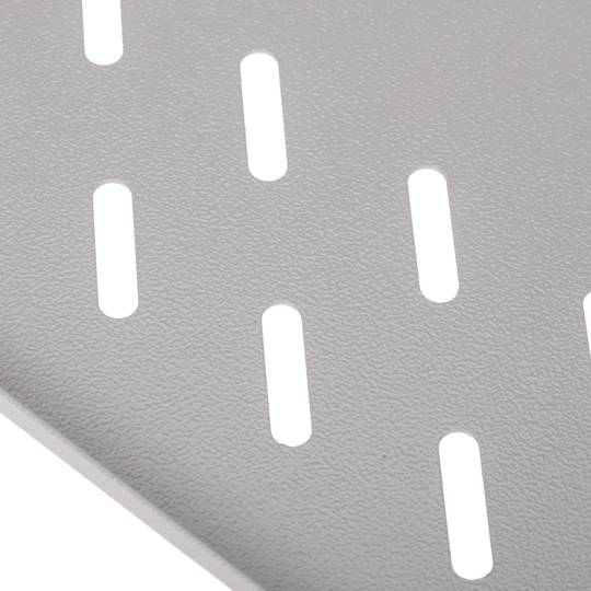 Vassoio di fissaggio frontale 1U e profondità 250 mm bianco