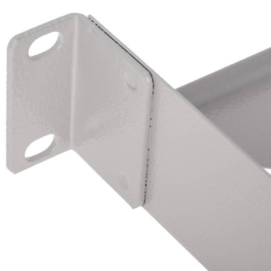 1 HE Frontbefestigungswanne und 300 mm weiße Tiefe