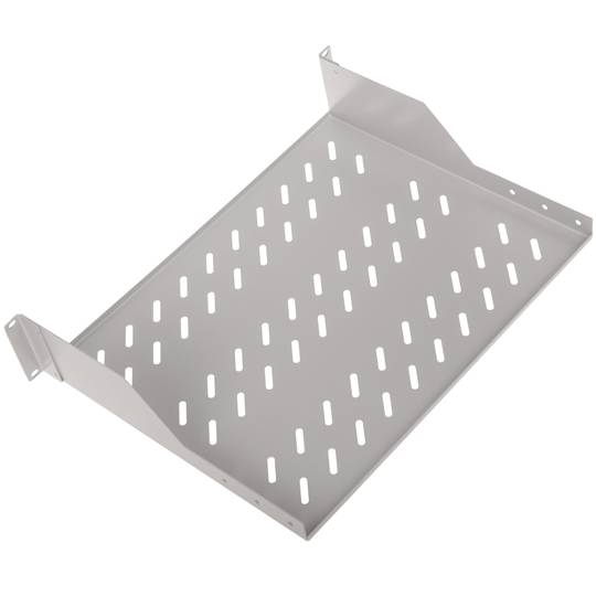 Vassoio di fissaggio frontale 2U e profondità 350 mm bianco