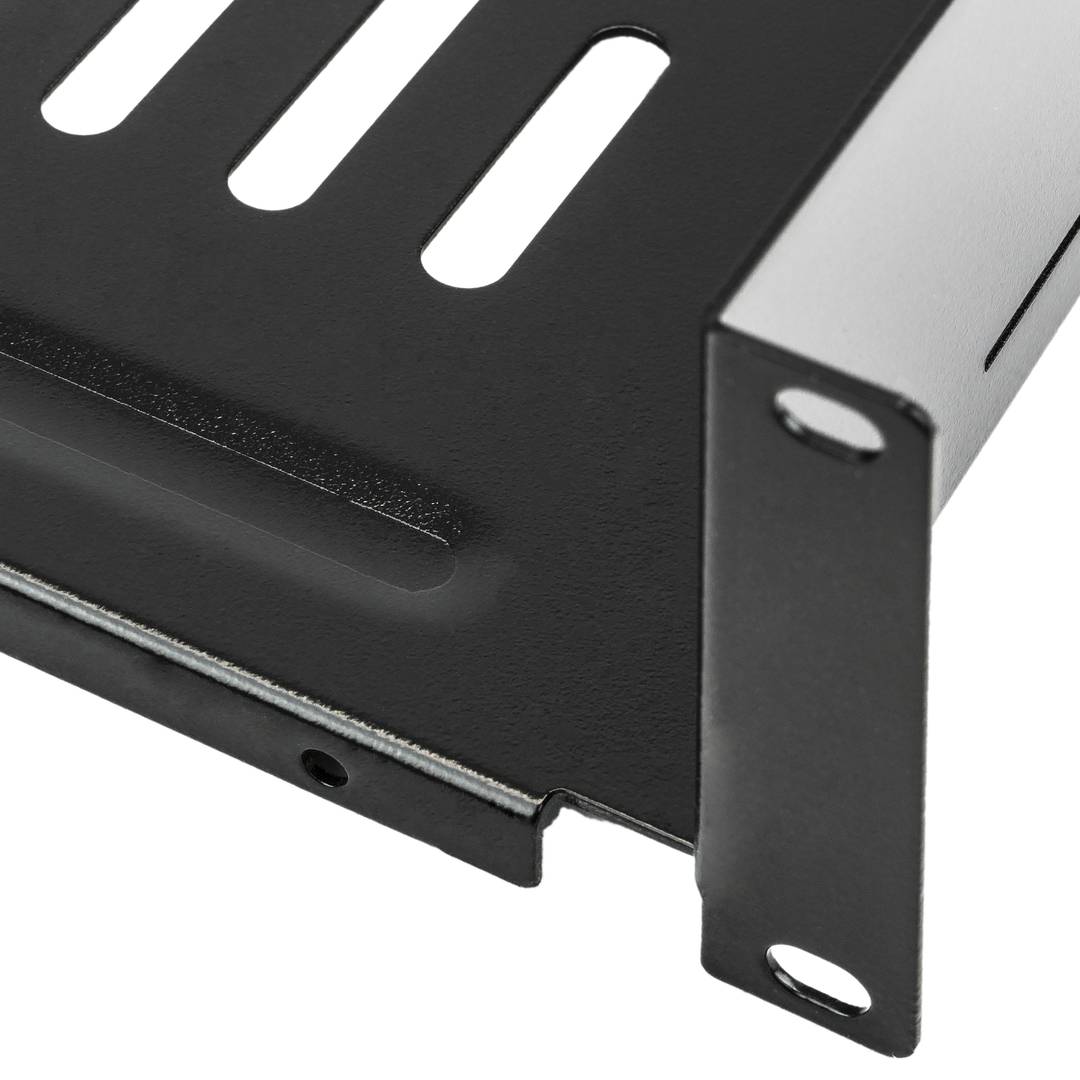 Safata rack de fixació frontal de 2U i profunditat 255 mm