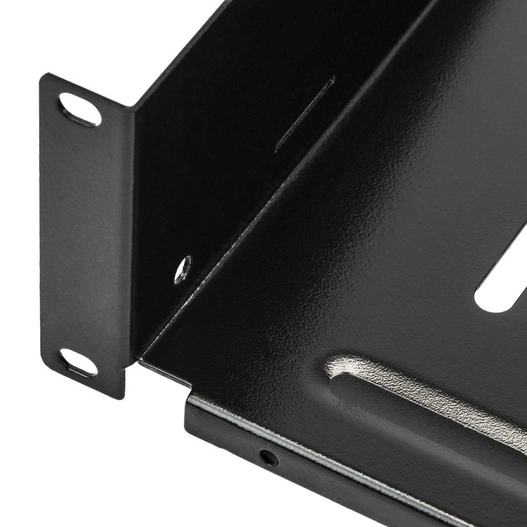 Safata rack de fixació frontal de 2U i profunditat 255 mm