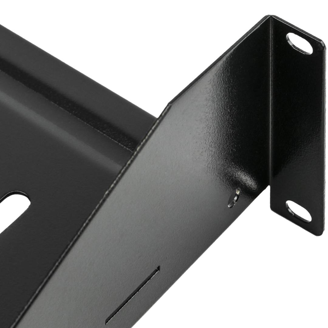 Safata rack de fixació frontal de 2U i profunditat 255 mm