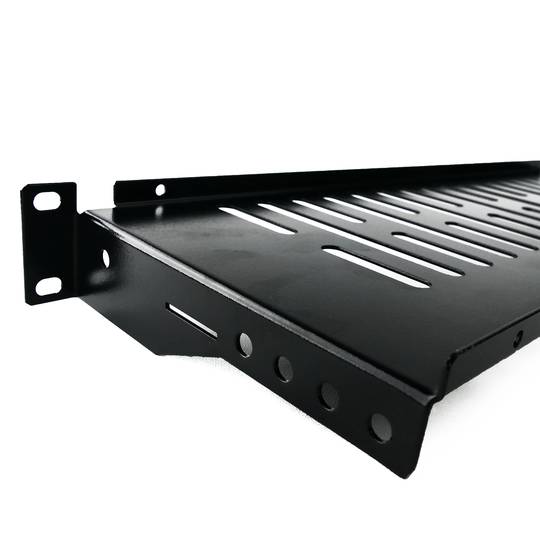 Rack mounting tray 1U front fixation and 150mm depth - RackMatic