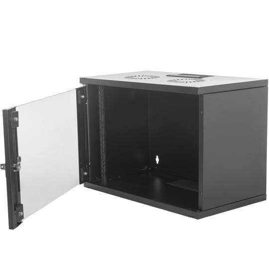 19'' 7U 540x300x370mm wandkast SOHORack gedemonteerd DIY door RackMatic