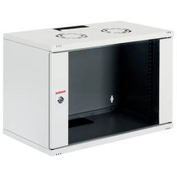 Armadio rack 19'' 7U 540x300x370mm muro bianco SOHORack smontato DIY by RackMatic