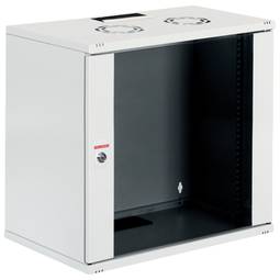 Rack19 naścienny 12U F400 RackMatic SOHOrack DIY biały