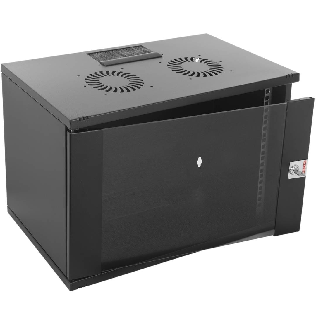 Rack19 montado na parede 07U F500 RackMatic SOHORack DIY