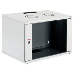 Rack19 montado na parede 07U F500 RackMatic SOHORack DIY branco