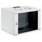 Rack19 montado na parede 07U F500 RackMatic SOHORack DIY branco