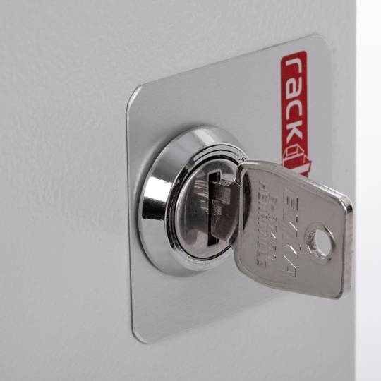 Rack19 mural 09U F500 RackMatic SOHORack DIY blanc