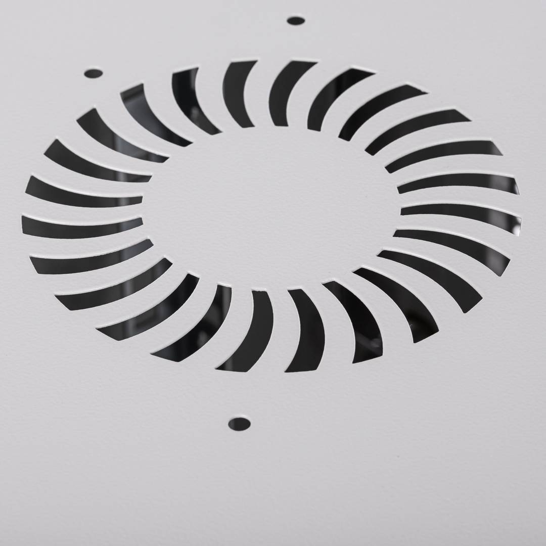 Rack19 mural 09U F500 RackMatic SOHORack DIY blanc