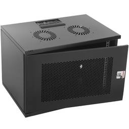 Rack19 montado na parede 07U F500 RackMatic SOHORack DIY perfurado
