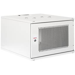 Rack19 montado na parede 07U F500 RackMatic SOHORack DIY branco perfurado