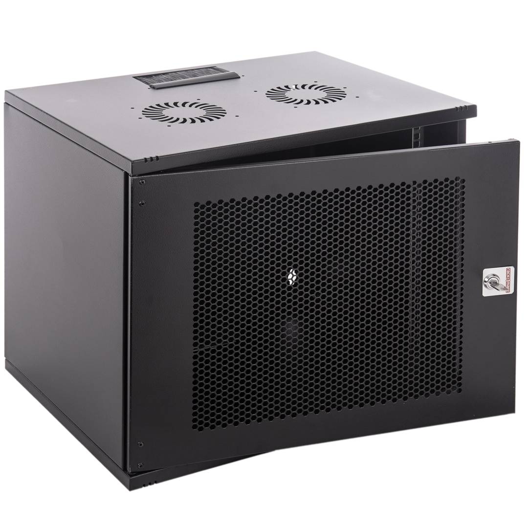 Rack19 wall-mounted 09U F500 RackMatic SOHORack DIY Perforated