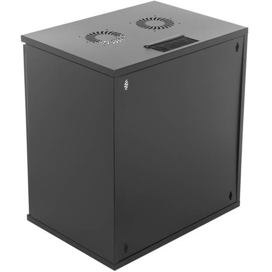 Rack19 a parete 12U F500 RackMatic SOHORack fai da te perforato