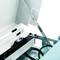 Wall rack cabinet 19'' 3U Vertical + 2U horizontal 525x475x155 SLIMbox white