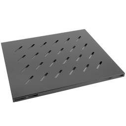 Bandeja fixa para fixação lateral de gabinete rack 19" 1U profundidade 515 mm Lanberg AK-1003-B