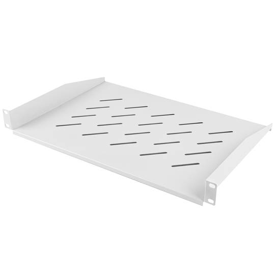 Safata fixa blanca per a armari rack 19