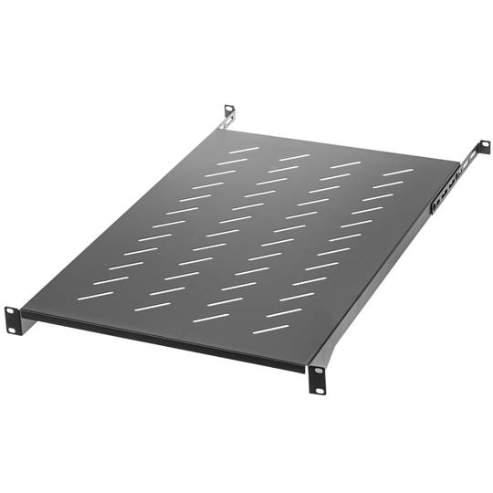 Fixed tray for rack cabinet 19