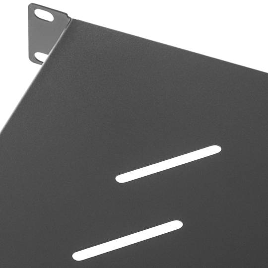 Fixed tray for rack cabinet 19