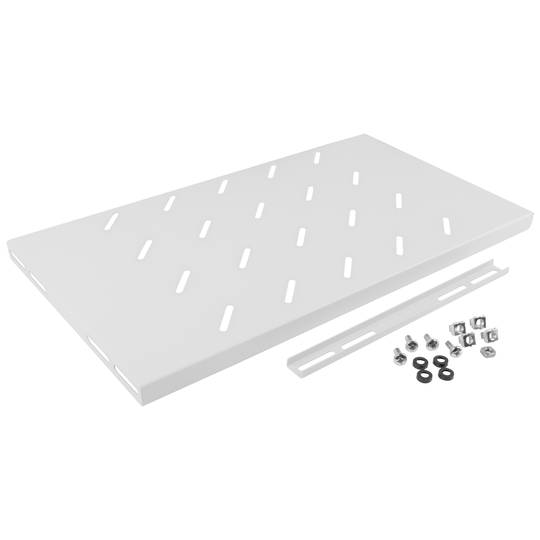 Biała kaseta stała do szafy rack 19