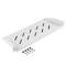 Fixed white shelf for 19