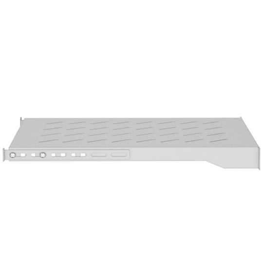 Półka stała biała do szafy rack 19
