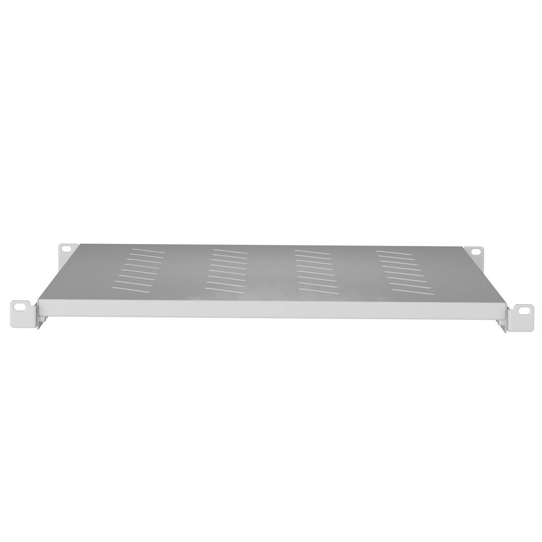 Półka stała biała do szafy rack 19