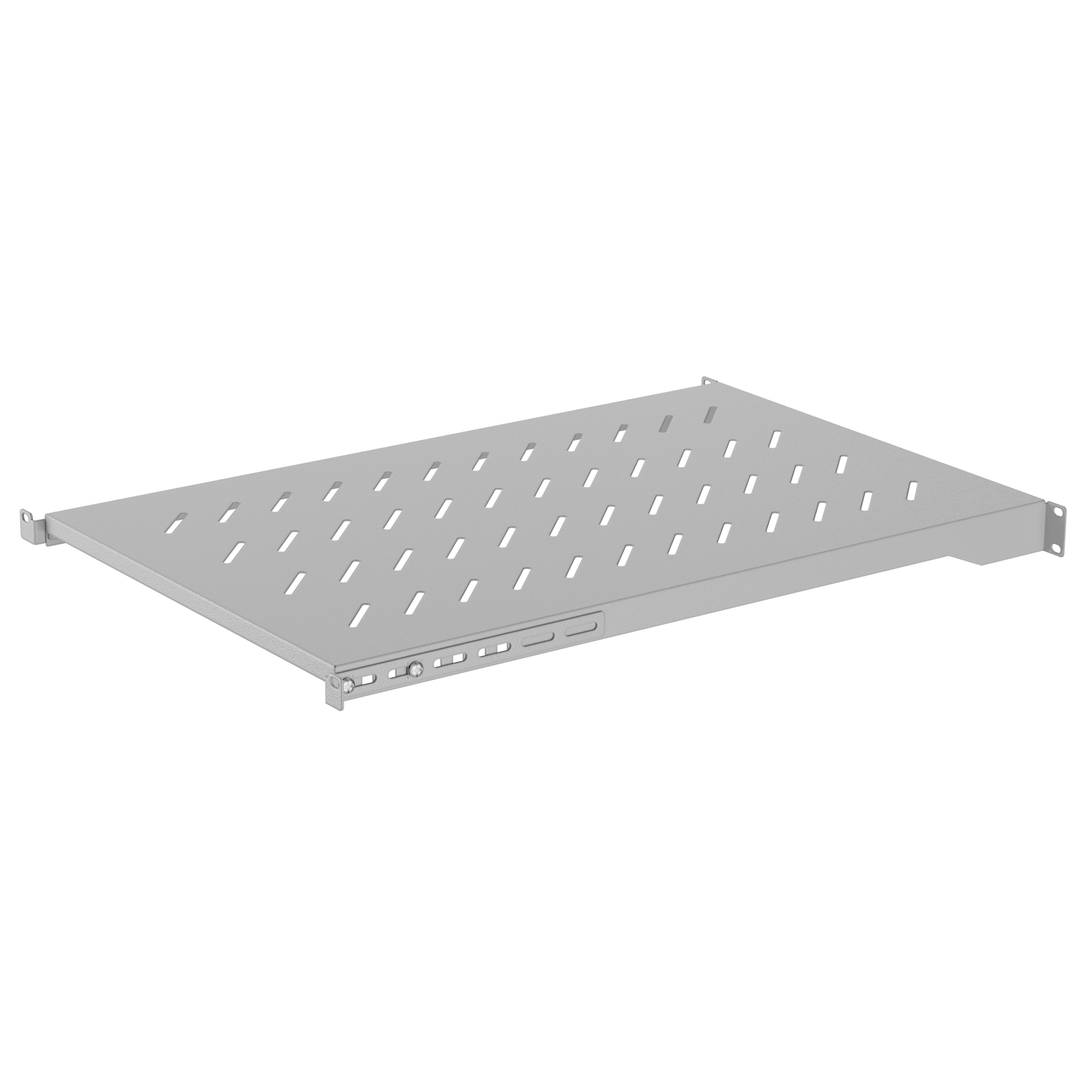 Safata fixa blanca per a armari rack 19