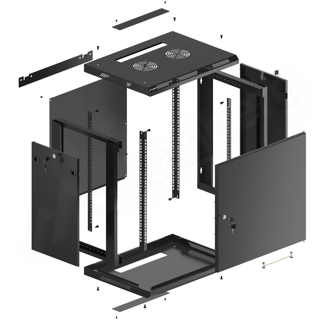 Armário Rack de Parede 19