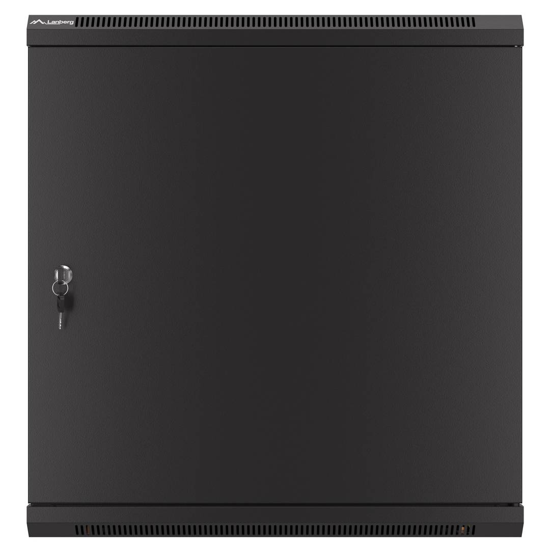 Allnet 19 Coffret mural 12U L600 / P450mm démonté(Flat Pack) *noir