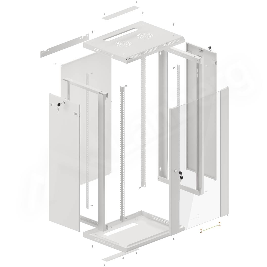 Armadio Rack a parete 19