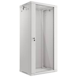 Szafa Wisząca Rack 19" 27U F450 600x450x1307mm mur démonté DIY Biała Lanberg