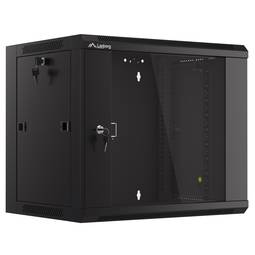 Armari Rack mural 19" 9U F450 570x450x500mm paret negre Lanberg