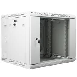 Szafa Wisząca Rack 19" 9U F600 600x600x507mm mur démonté DIY Biała Lanberg