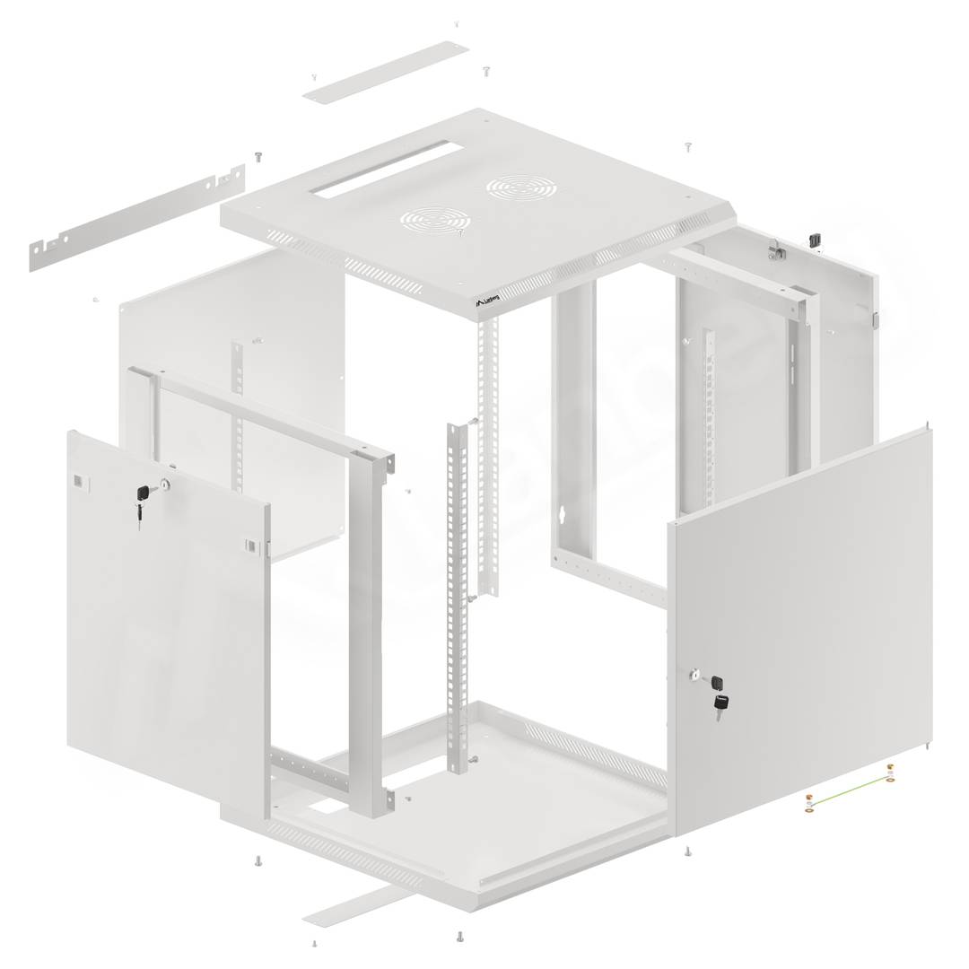 Armário Rack de Parede 19