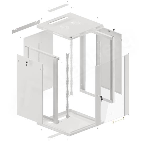 Armadio Rack 19