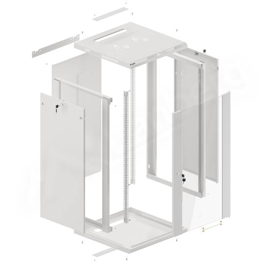Rackschrank 19