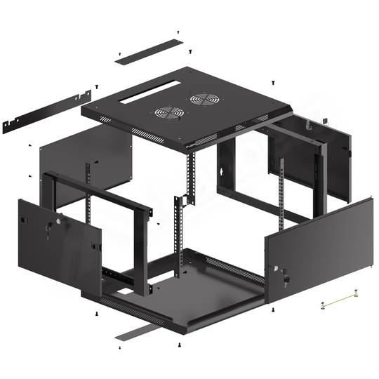 Armadio Rack a parete 19