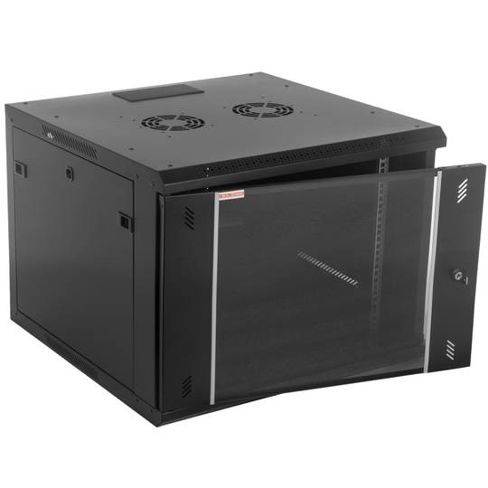 19'' 6U 600x600x372 mm wall-mounted rack cabinet SOHORack by RackMatic ...