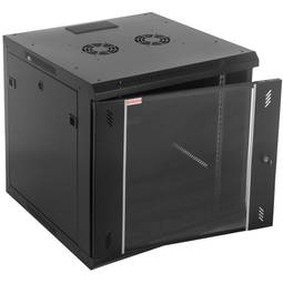 Server rack cabinet 19 inch 6U 600x450x370mm wallmount SOHORack by