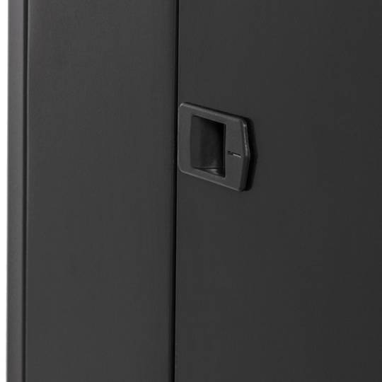 Rackkast 19 '' standaard 32U 800x800x1610mm MobiRack DIY gedemonteerd zwart