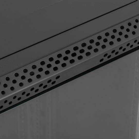 Armario rack 19'' de pie 42U 600x600x2000mm negro MobiRack DIY desmontado