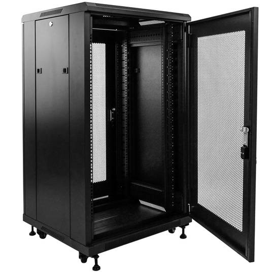 Armário rack de pavimento 19