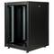 Armoire rack 19'' debout 16U 600x600x825mm MobiRack par RackMatic Porte noire et verre trempé