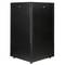 Armoire rack 19'' debout 16U 600x600x825mm MobiRack par RackMatic Porte noire et verre trempé
