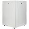 Armoire rack 19'' debout 16U 600x600x825mm MobiRack par RackMatic Blanc et porte verre trempé