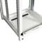 Armoire rack 19'' debout 16U 600x600x825mm MobiRack par RackMatic Blanc et porte verre trempé